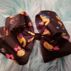 Black Emoji JoJo Siwa Hairbow